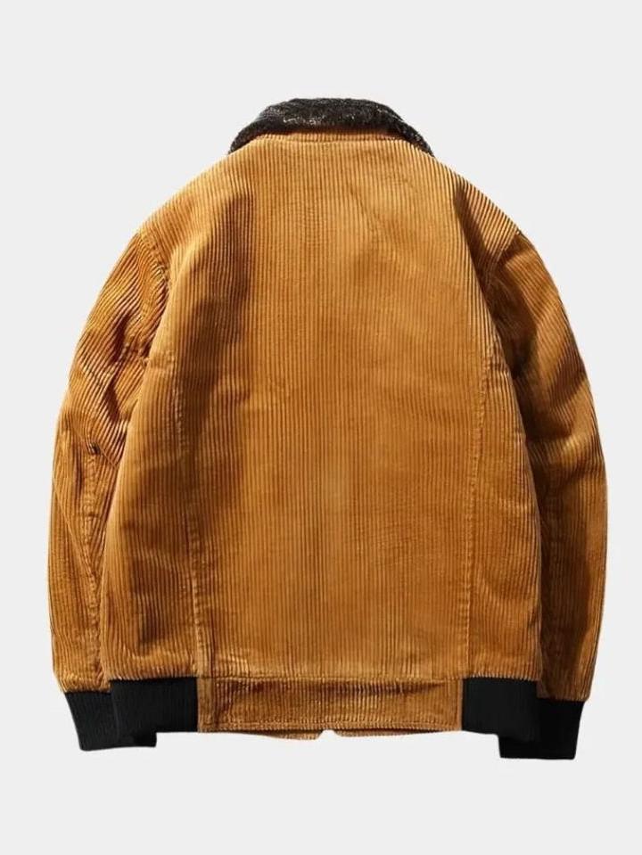 Rib | Thermojacke aus Cord