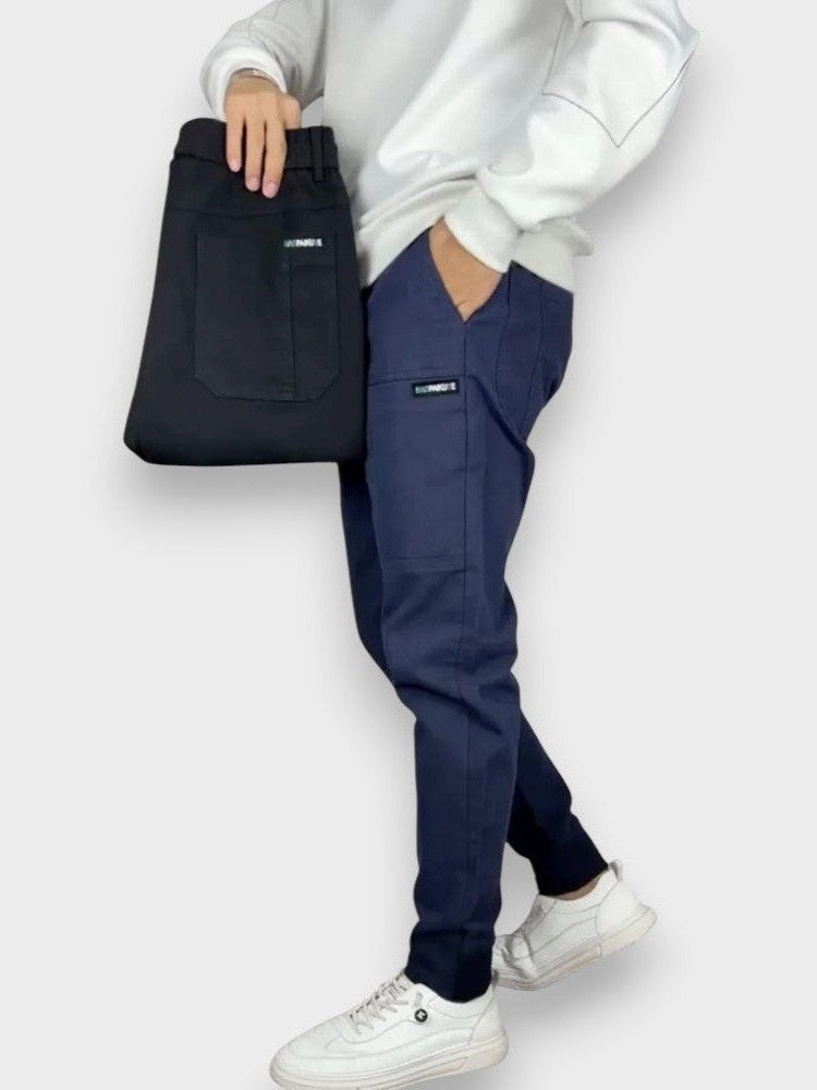 Tommaso | elastische Cargo-Hosen für Herren