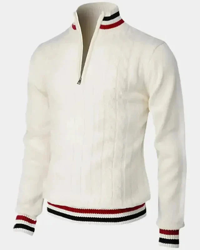 William | Pullover mit hohem Kragen