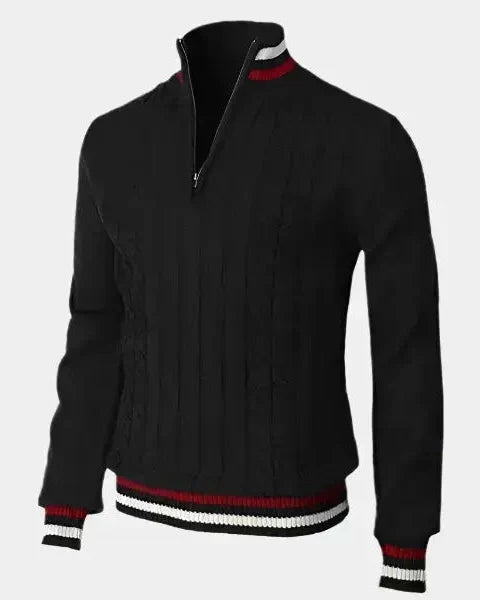 William | Pullover mit hohem Kragen
