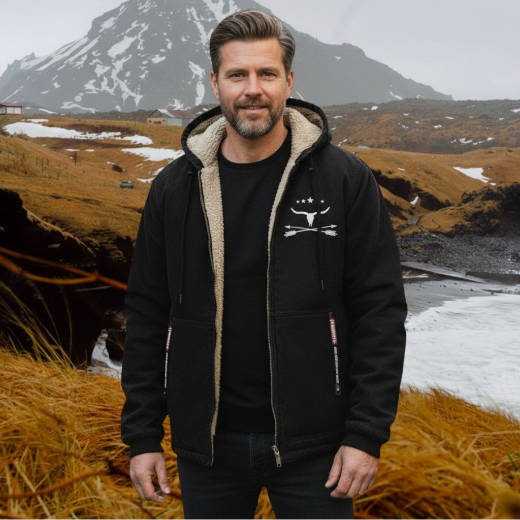 Yellowstone | elegante Ranchjacke mit Kapuze