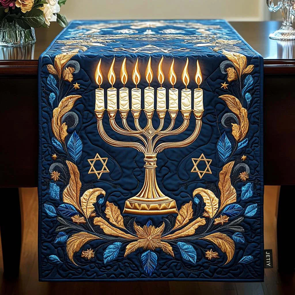 Párnázott asztalterítő - Világító Út