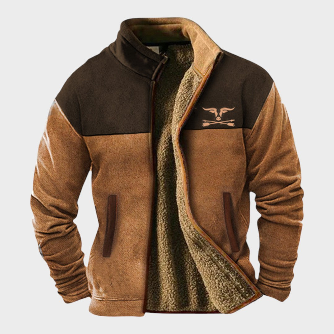 Adrien | elegante Fleecejacke für Herren mit thermischer Fütterung
