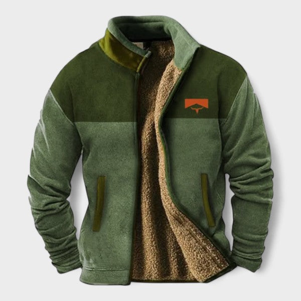 Adrien | elegante Fleecejacke für Herren mit thermischer Fütterung