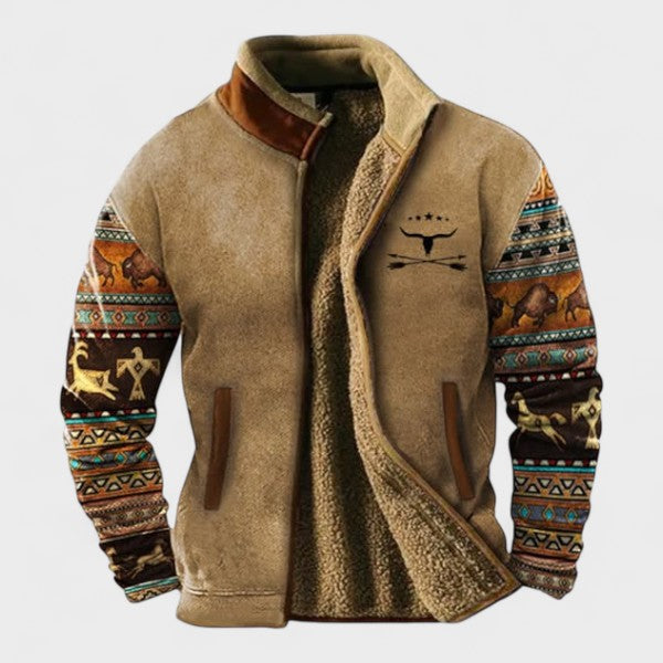 Adrien | elegante Fleecejacke für Herren mit thermischer Fütterung