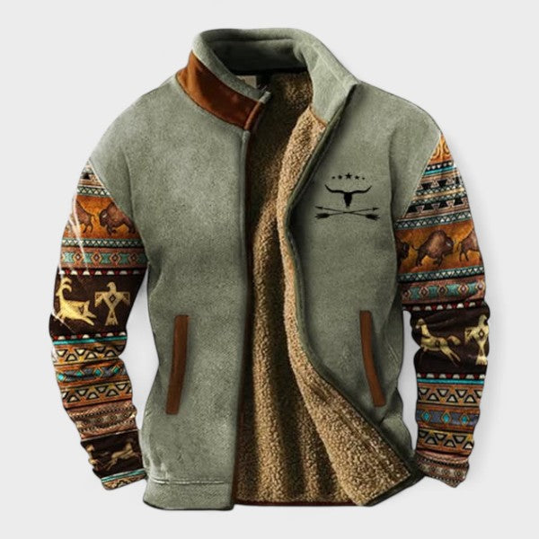 Adrien | elegante Fleecejacke für Herren mit thermischer Fütterung