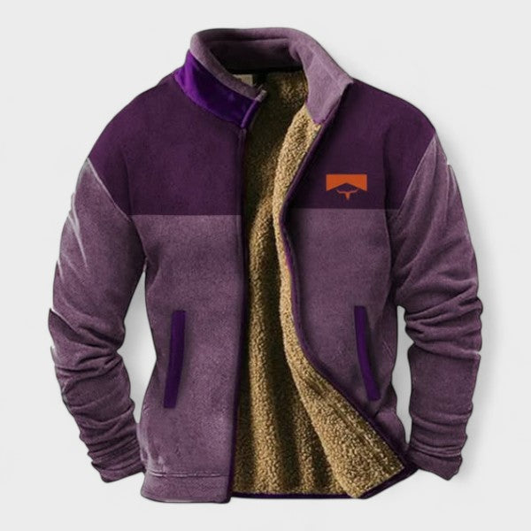 Adrien | elegante Fleecejacke für Herren mit thermischer Fütterung