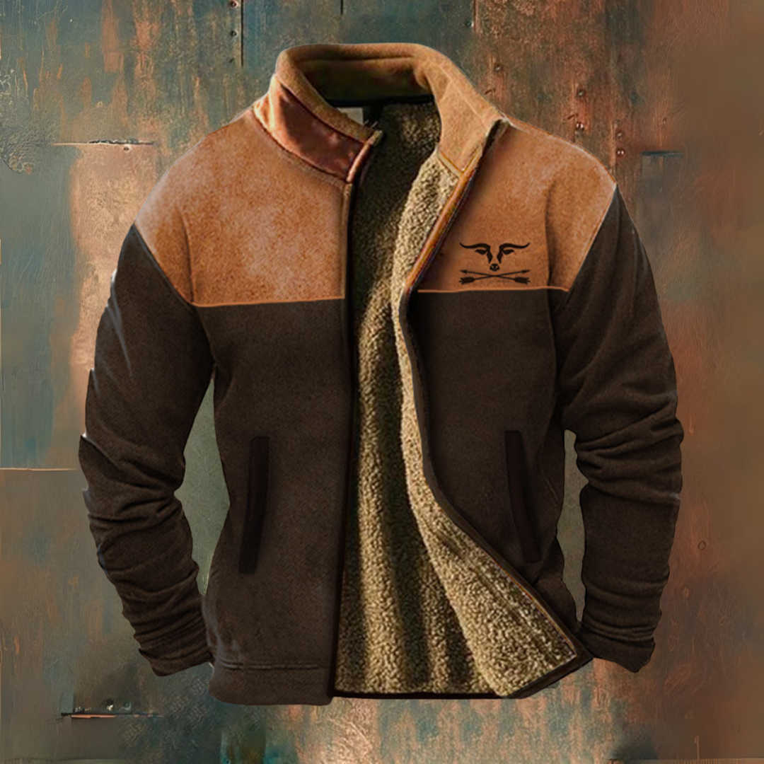 Adrien | elegante Fleecejacke für Herren mit thermischer Fütterung