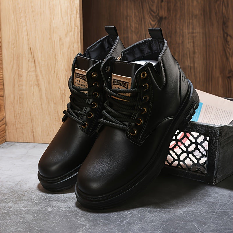 Alex | Vintage-Stiefel mit Schnürsenkeln