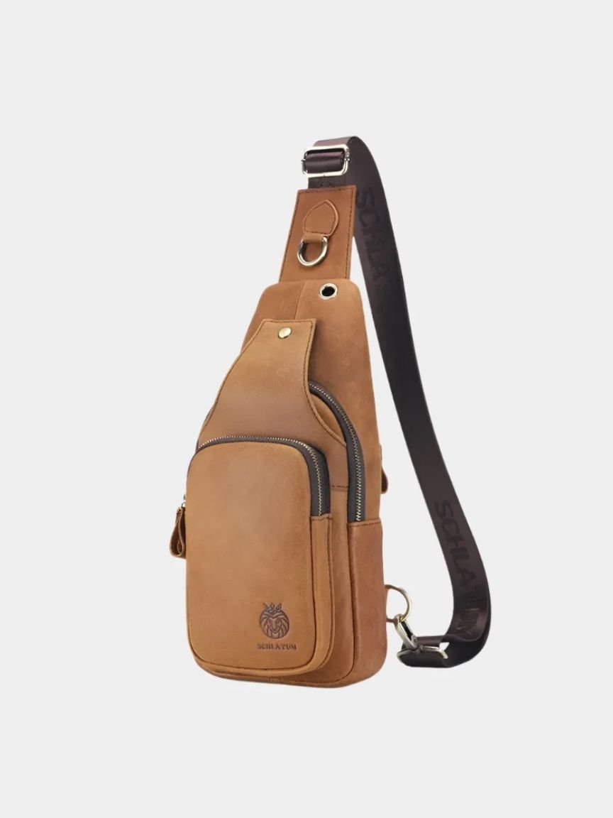Anders | Essentielle Schultertasche aus Leder