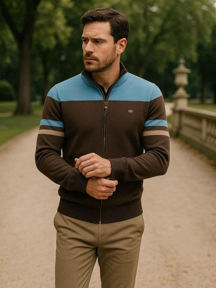 Anders | Strickjacke mit Reißverschluss