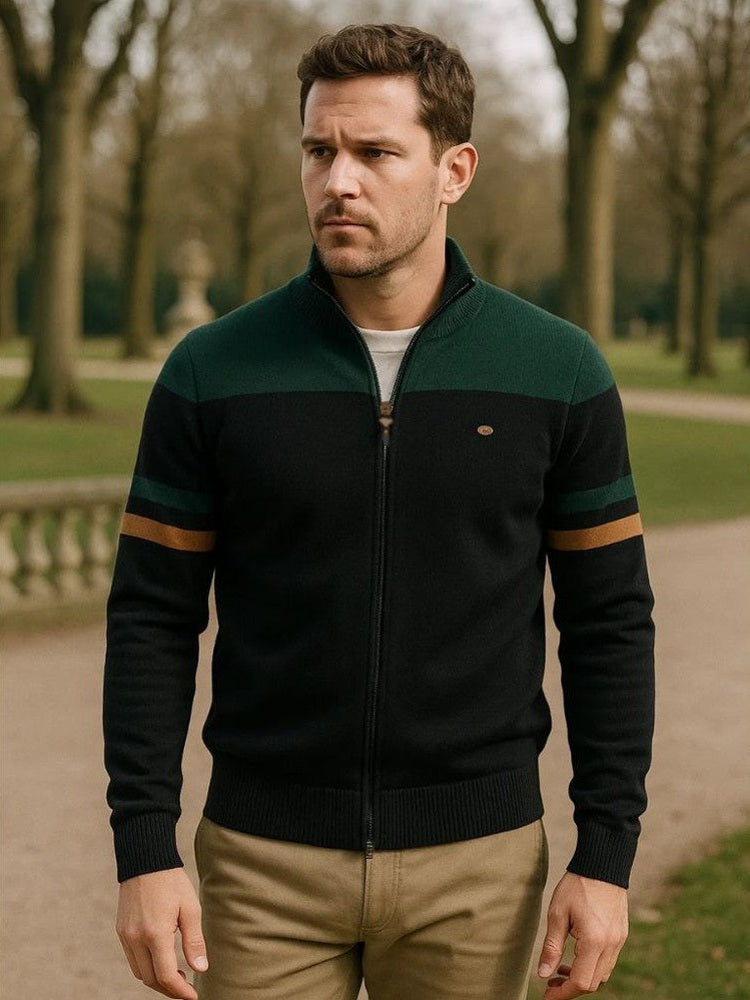 Anders | Strickjacke mit Reißverschluss