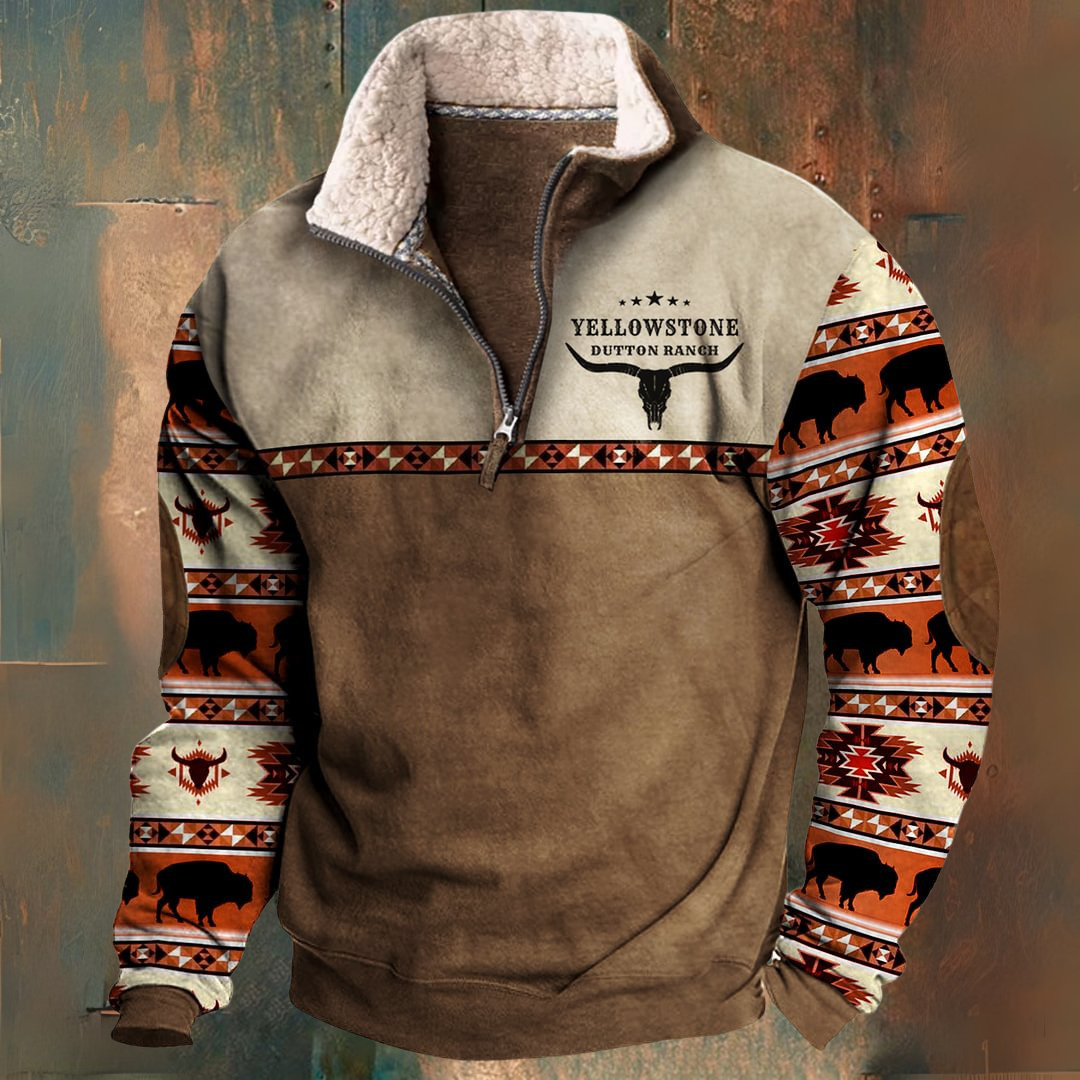 Bastien | bequemer Half-Zip-Pullover