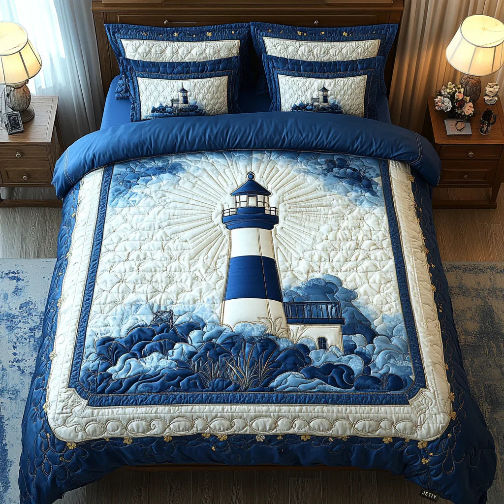 3 darabos párnázott ágynemű szett - Beacon Brisa