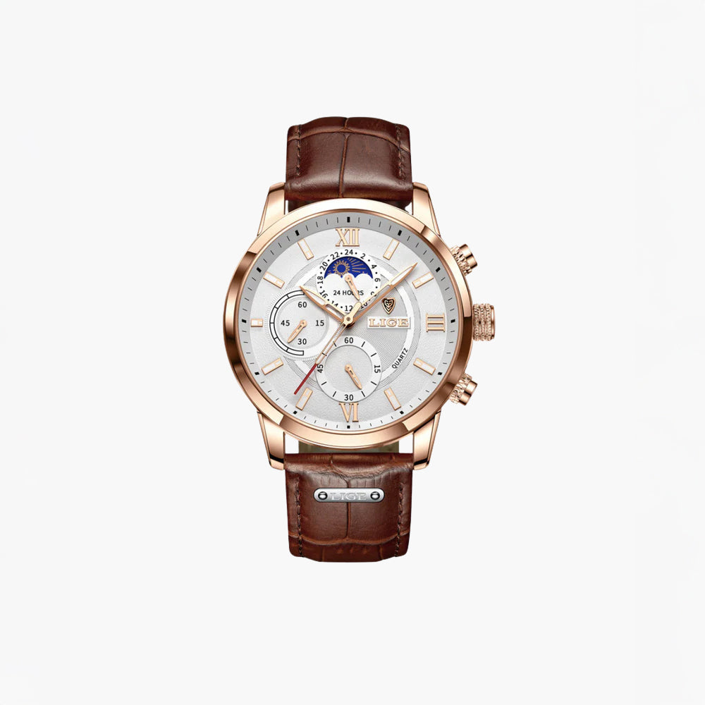Belluno | klassische Lederuhr