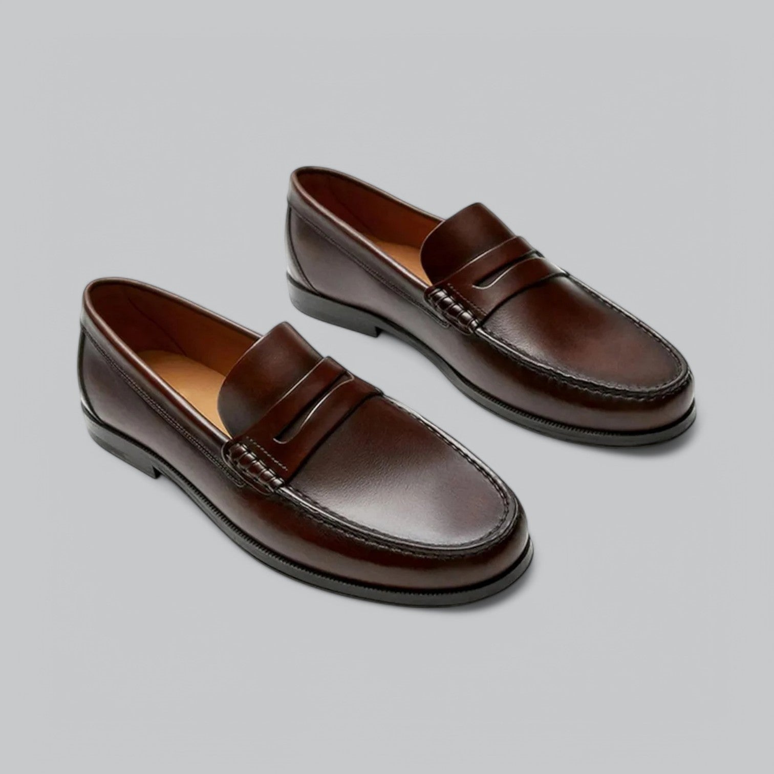 Elegante Mokassins aus Leder