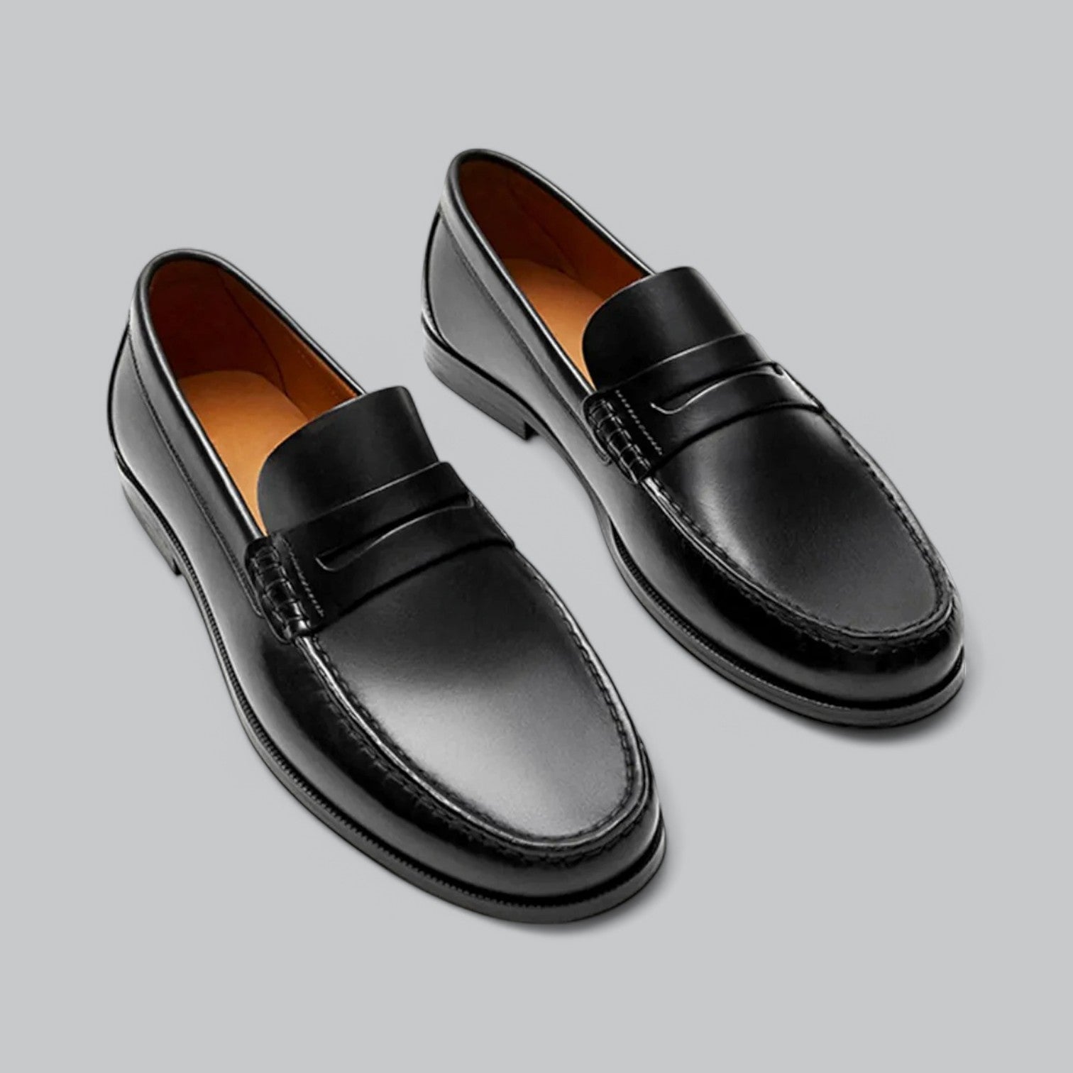Elegante Mokassins aus Leder