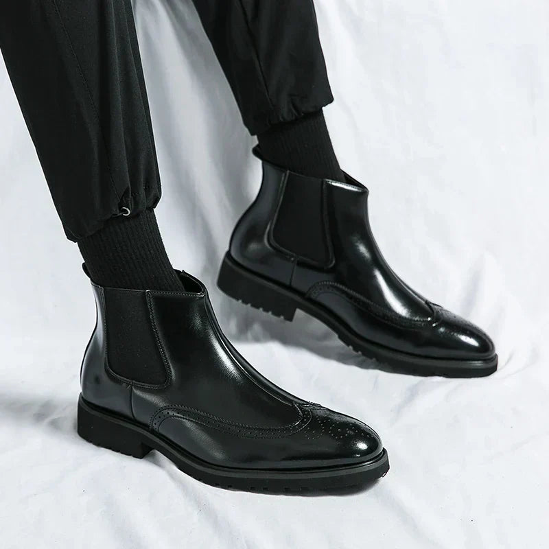 Dwight | Chelsea-Stiefel aus Kunstleder