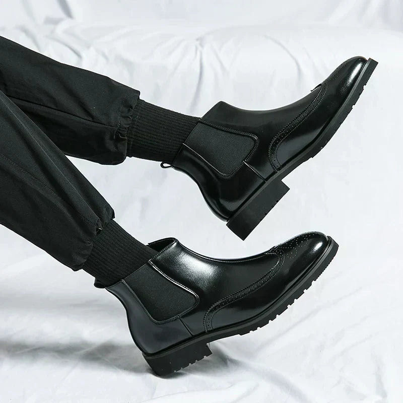 Dwight | Chelsea-Stiefel aus Kunstleder