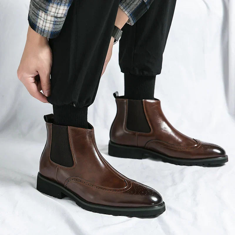 Dwight | Chelsea-Stiefel aus Kunstleder