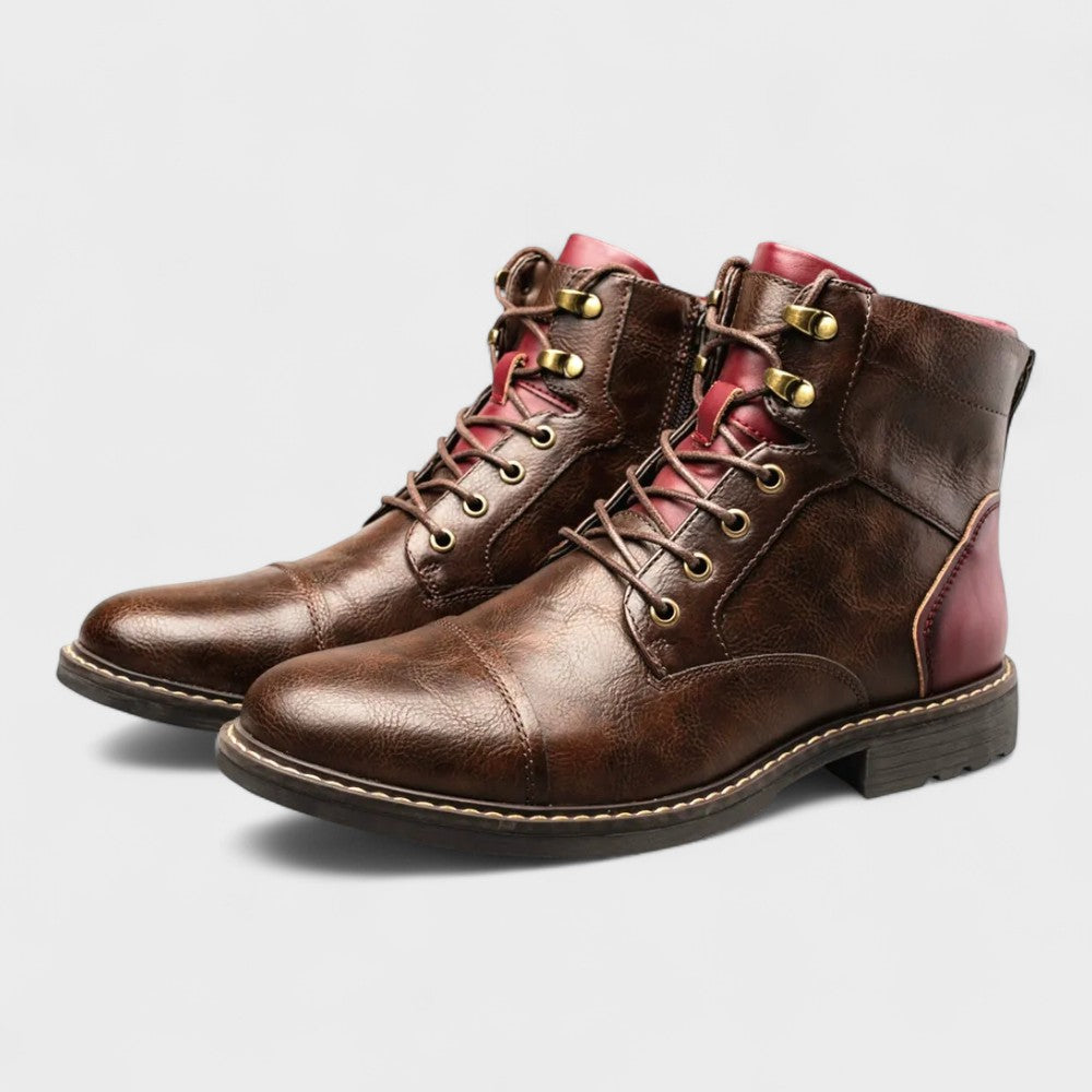 Eldrich | Oxford-Stiefel aus Leder