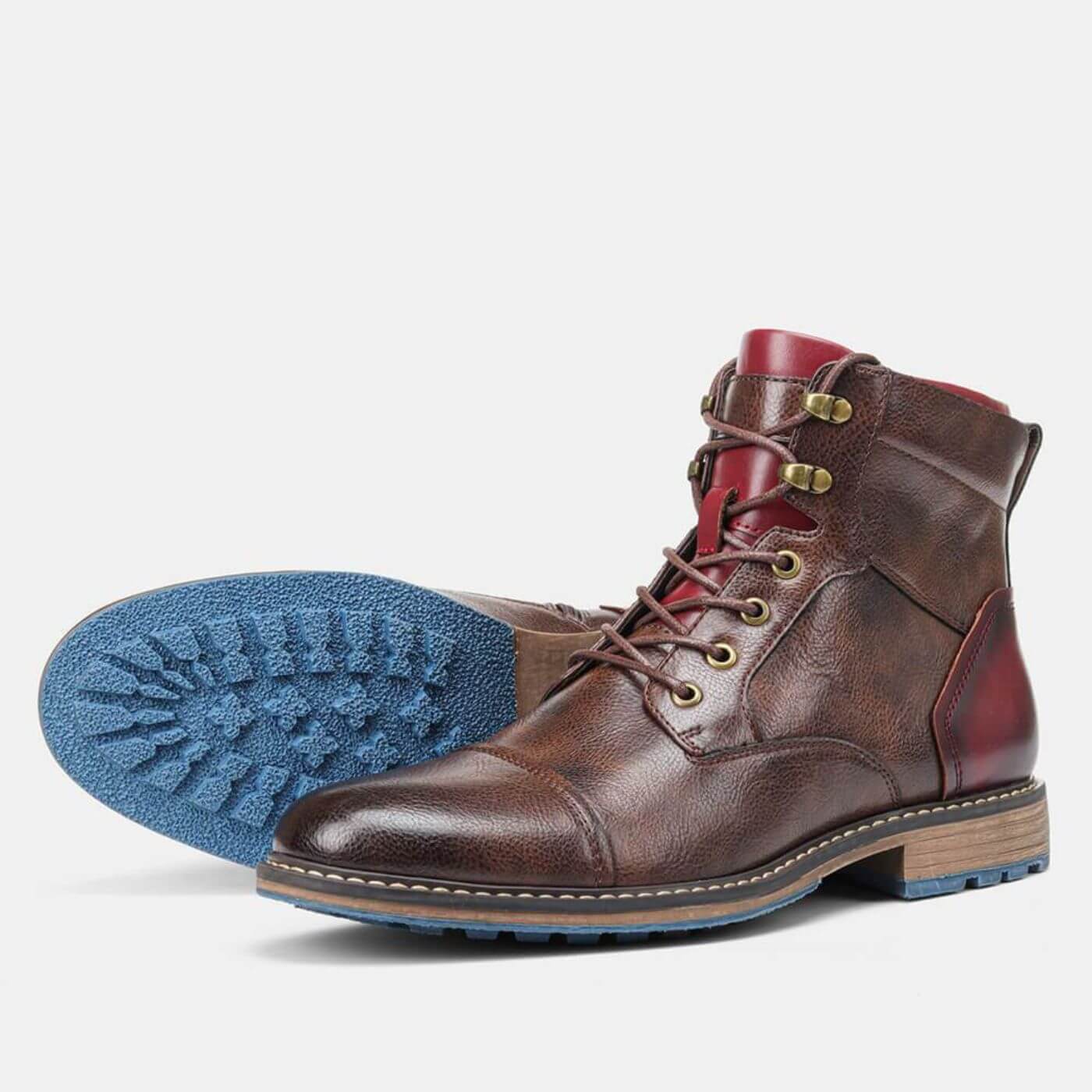 Eldrich | Oxford-Stiefel aus Leder