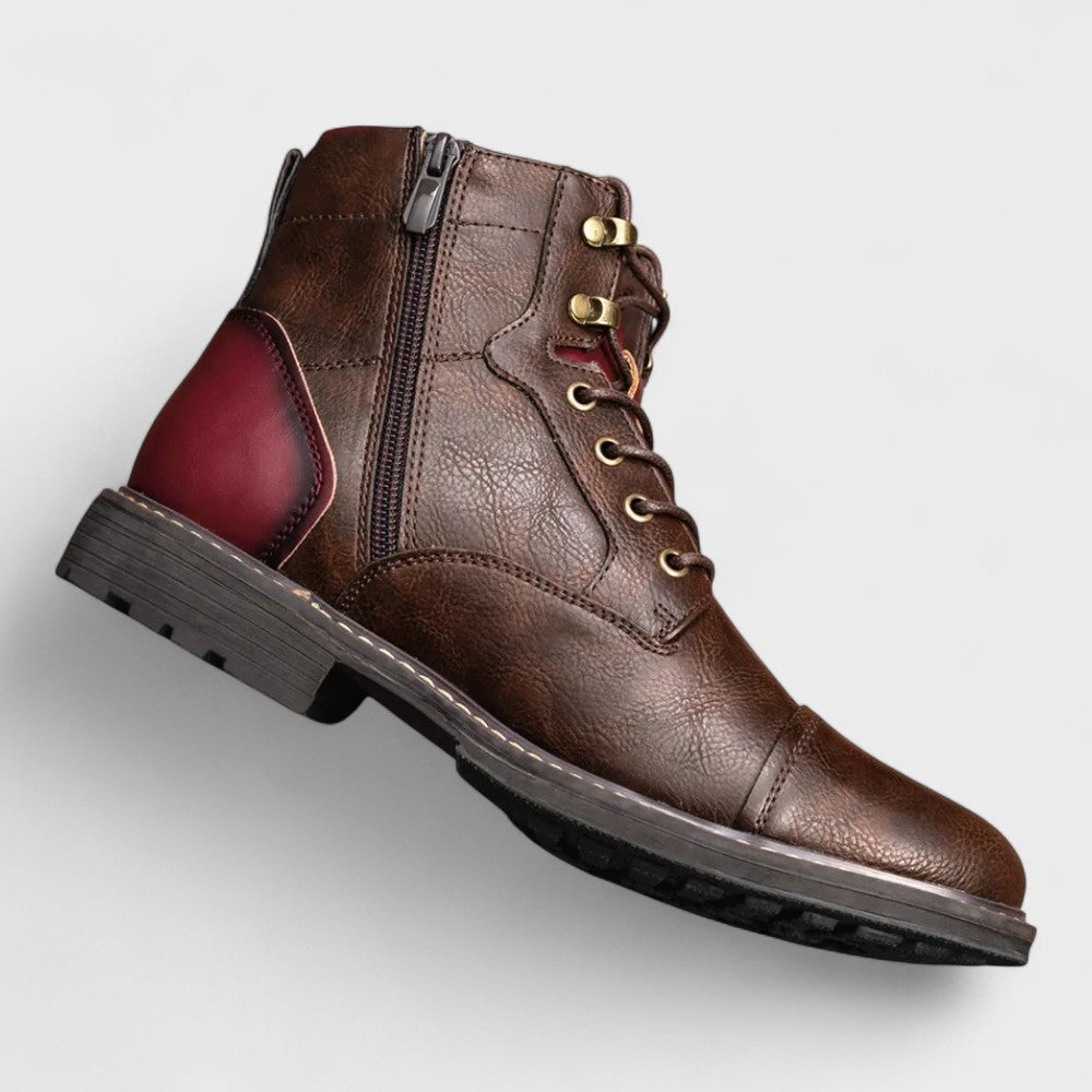 Eldrich | Oxford-Stiefel aus Leder