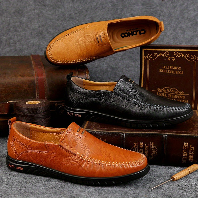 Elegante Mokassins aus Leder