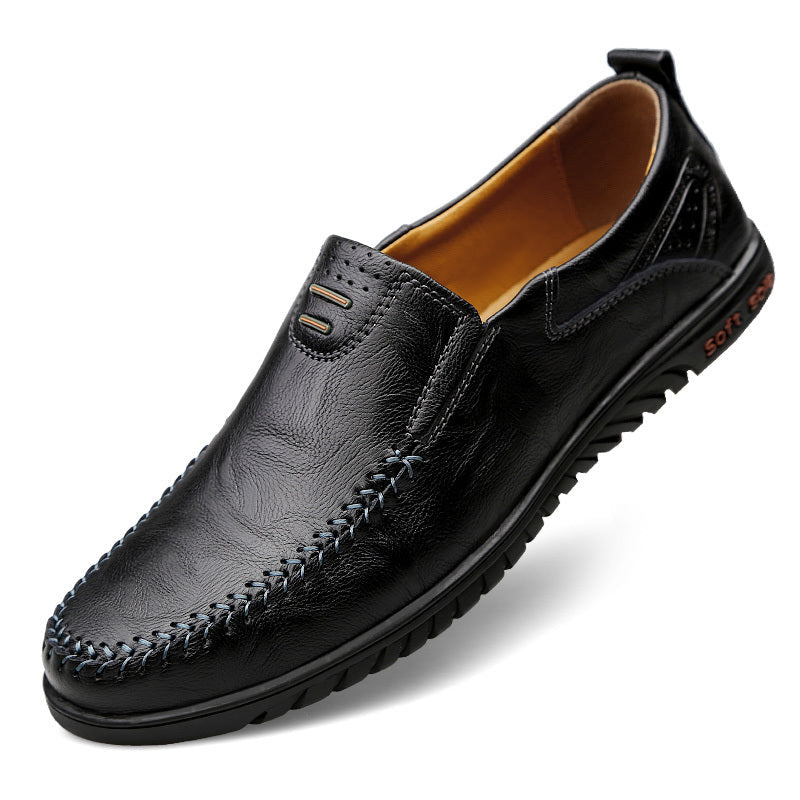 Elegante Mokassins aus Leder