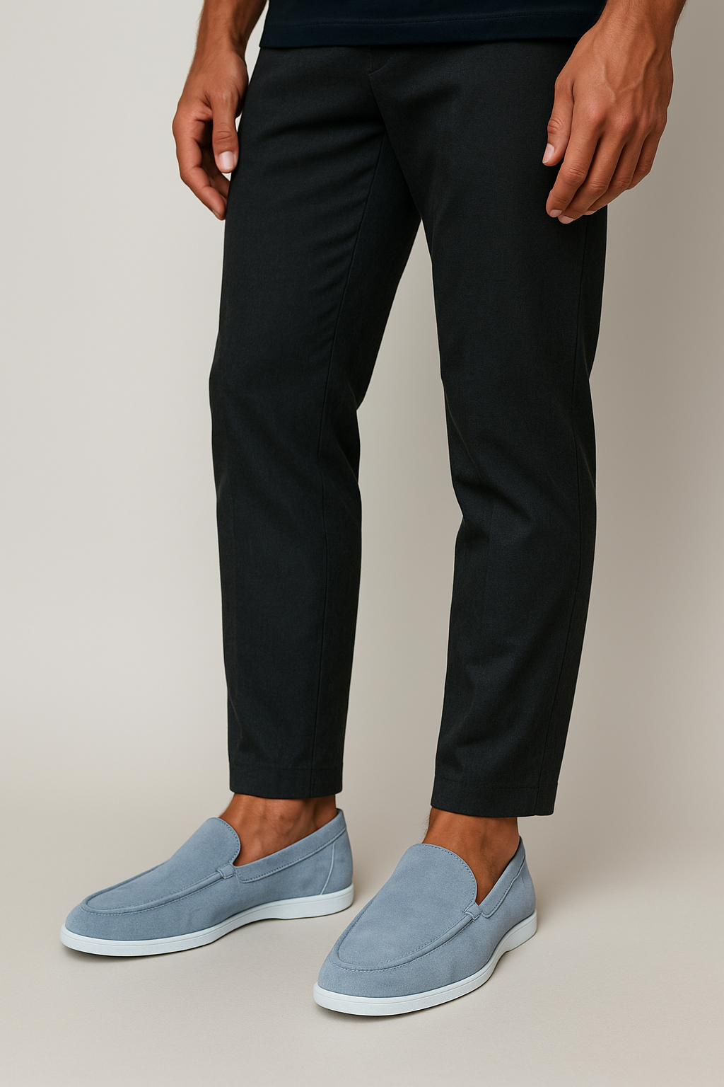 Elegante Mokassins aus Wildleder