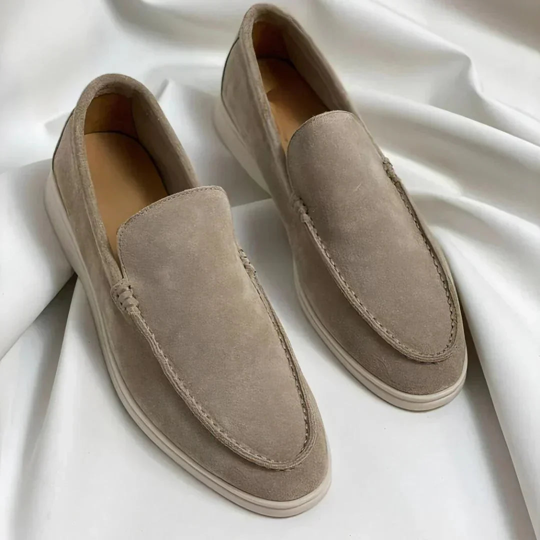 Elegante Mokassins aus Wildleder