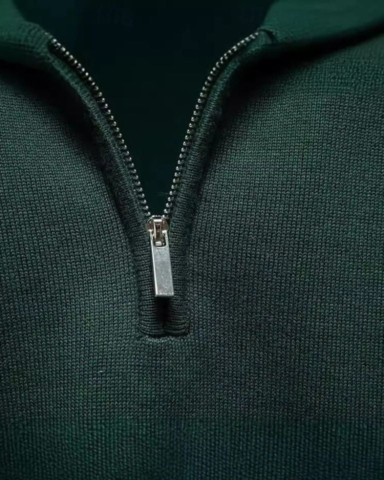 Frederik | Sweatshirt mit Reißverschluss