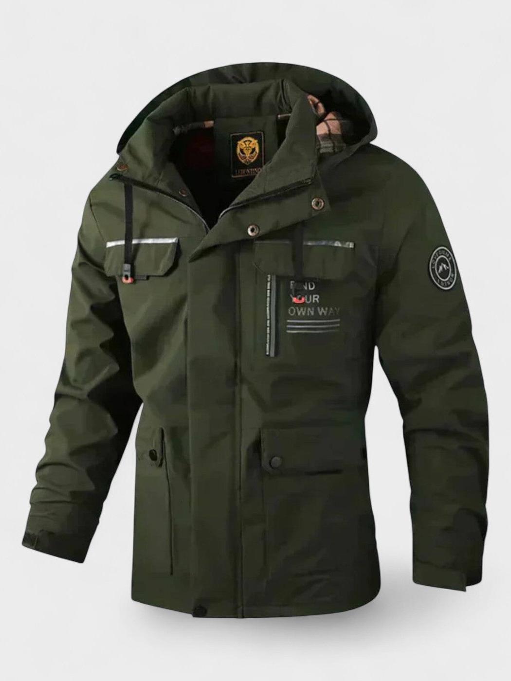 Harden | Winterjacke für Herren mit Kapuze