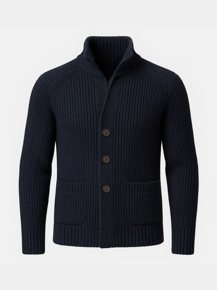 Henrik | Strickjacke mit Knöpfen