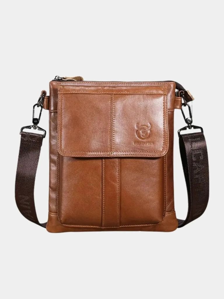 Henrik | Vintage-Leder Schultertasche