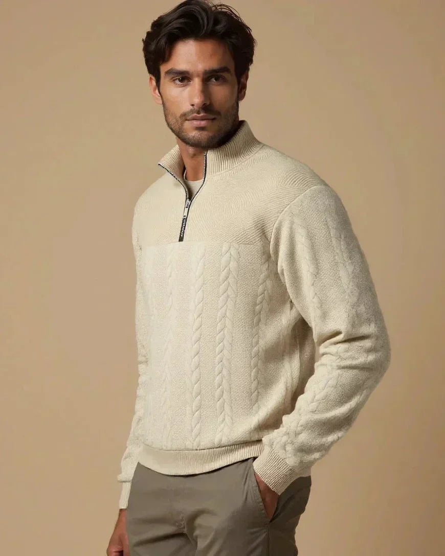 Henry | Pullover mit Kragen