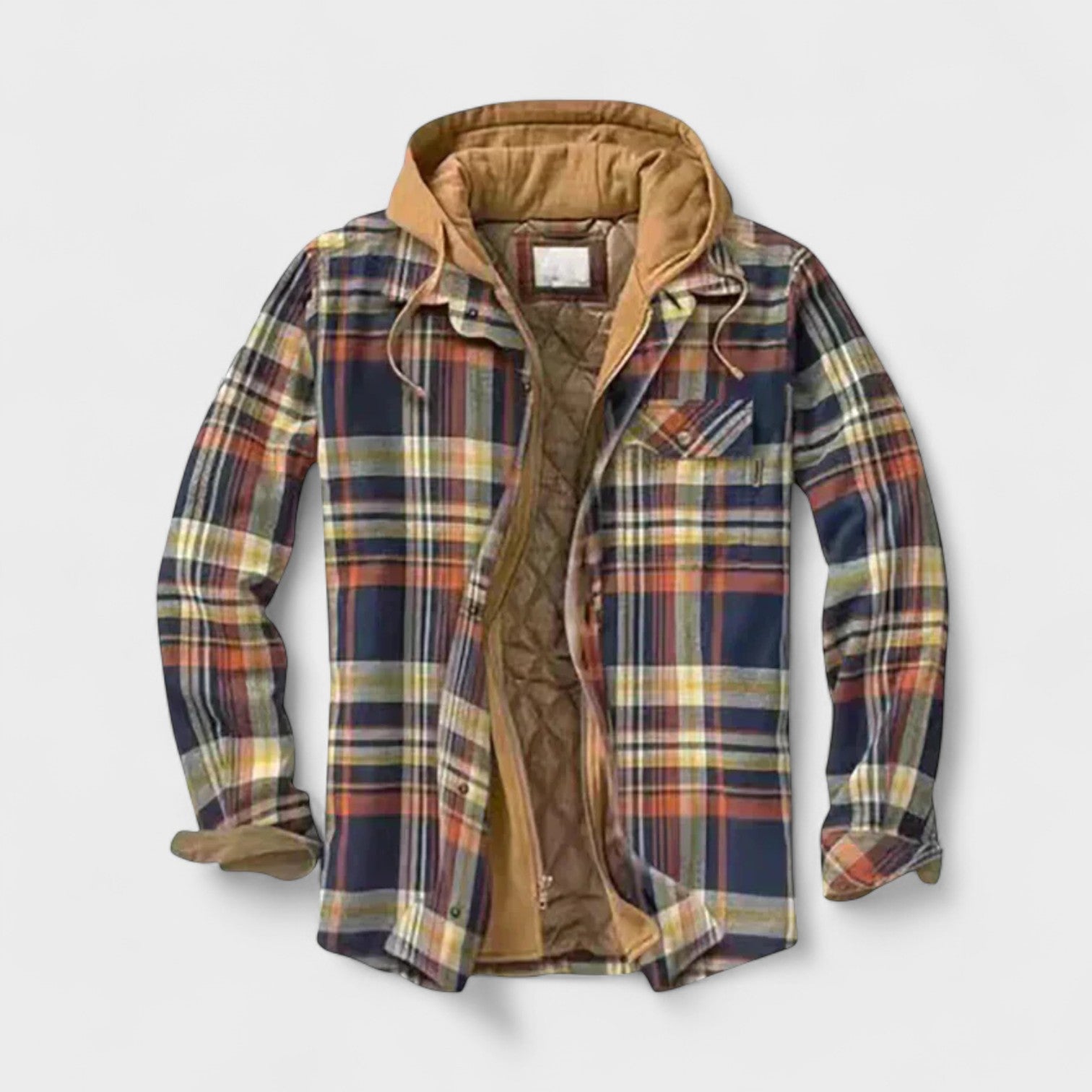 Holger | gesteppte Patchworkjacke