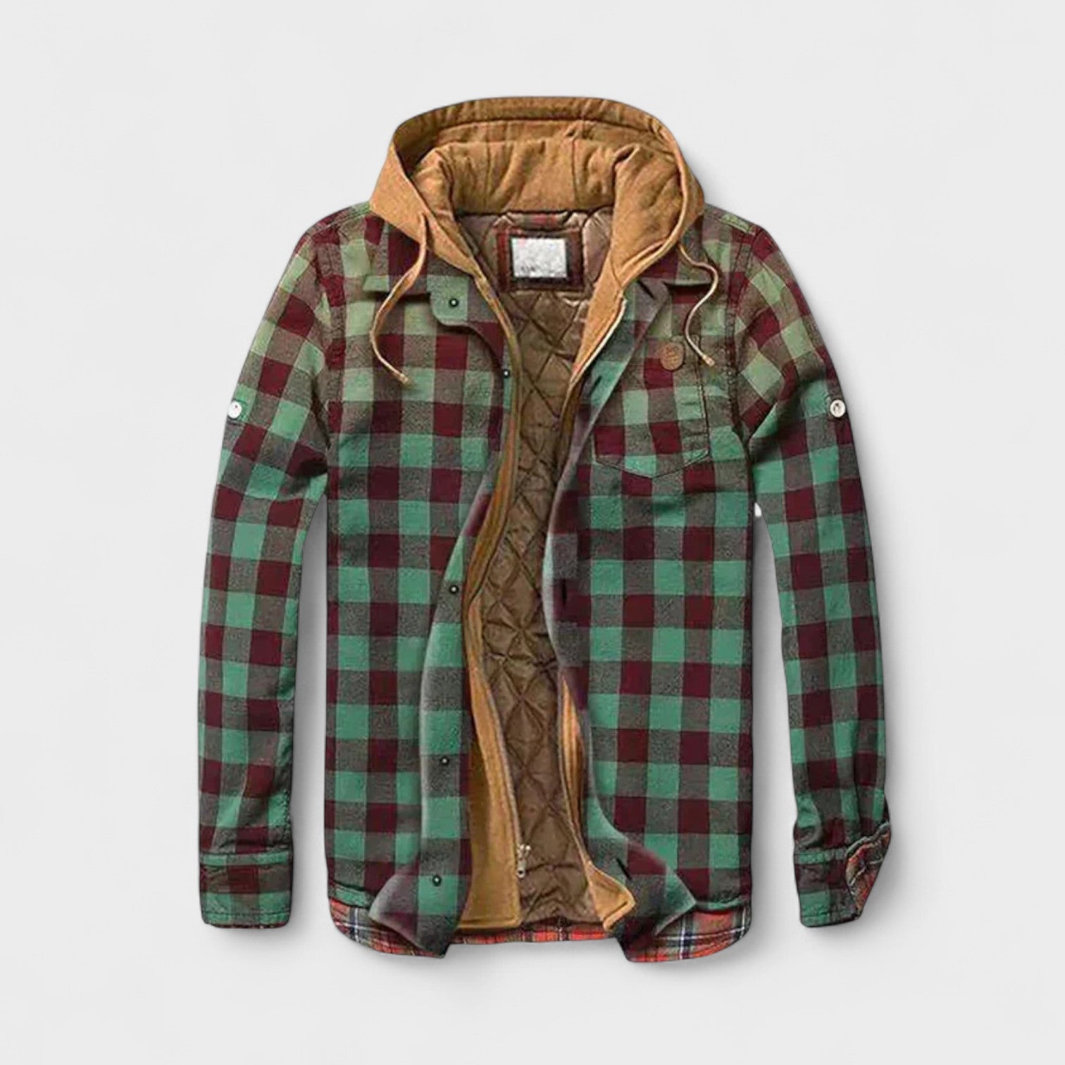 Holger | gesteppte Patchworkjacke