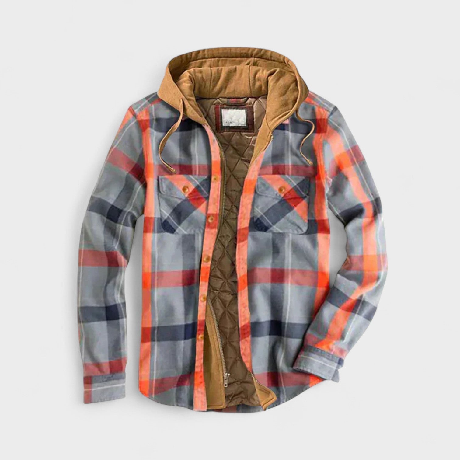 Holger | gesteppte Patchworkjacke