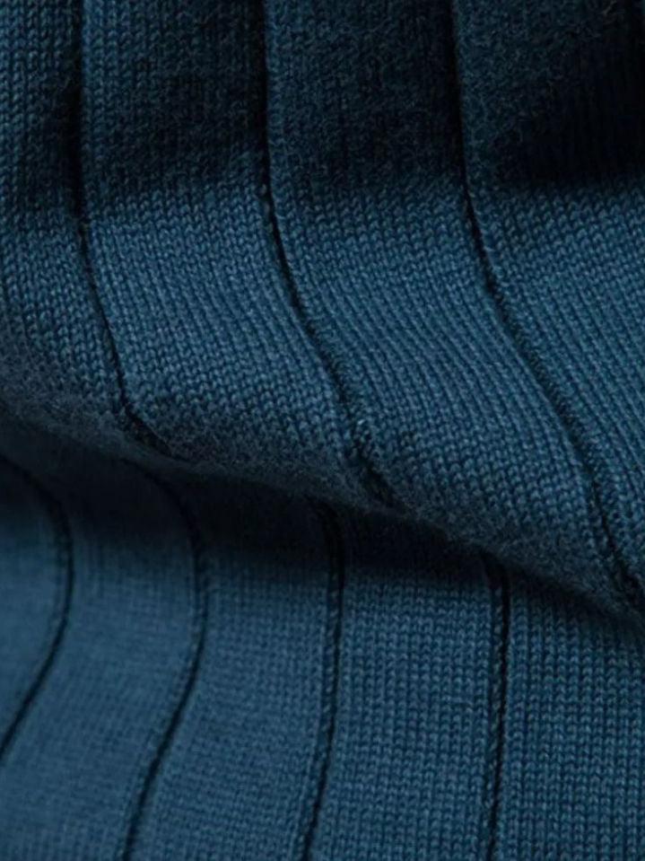 Jacquard | Strickjacke mit Reißverschluss