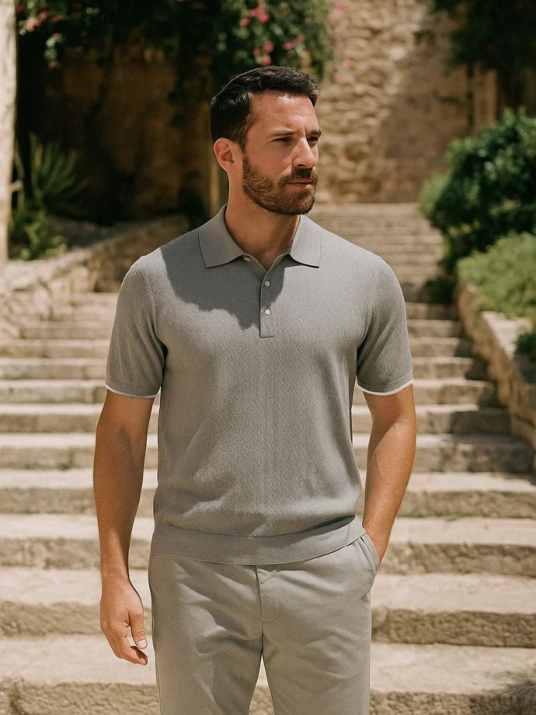 Keld | Polo Tricot Brownston
