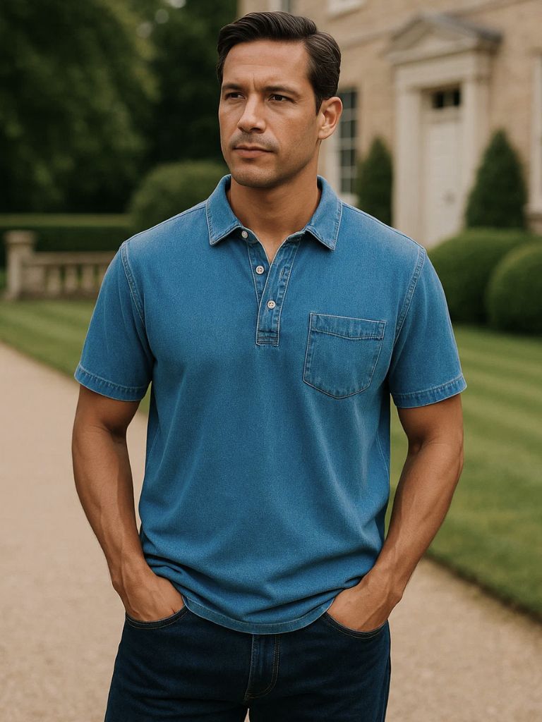 Lauge | Bethlehem Blues Polo
