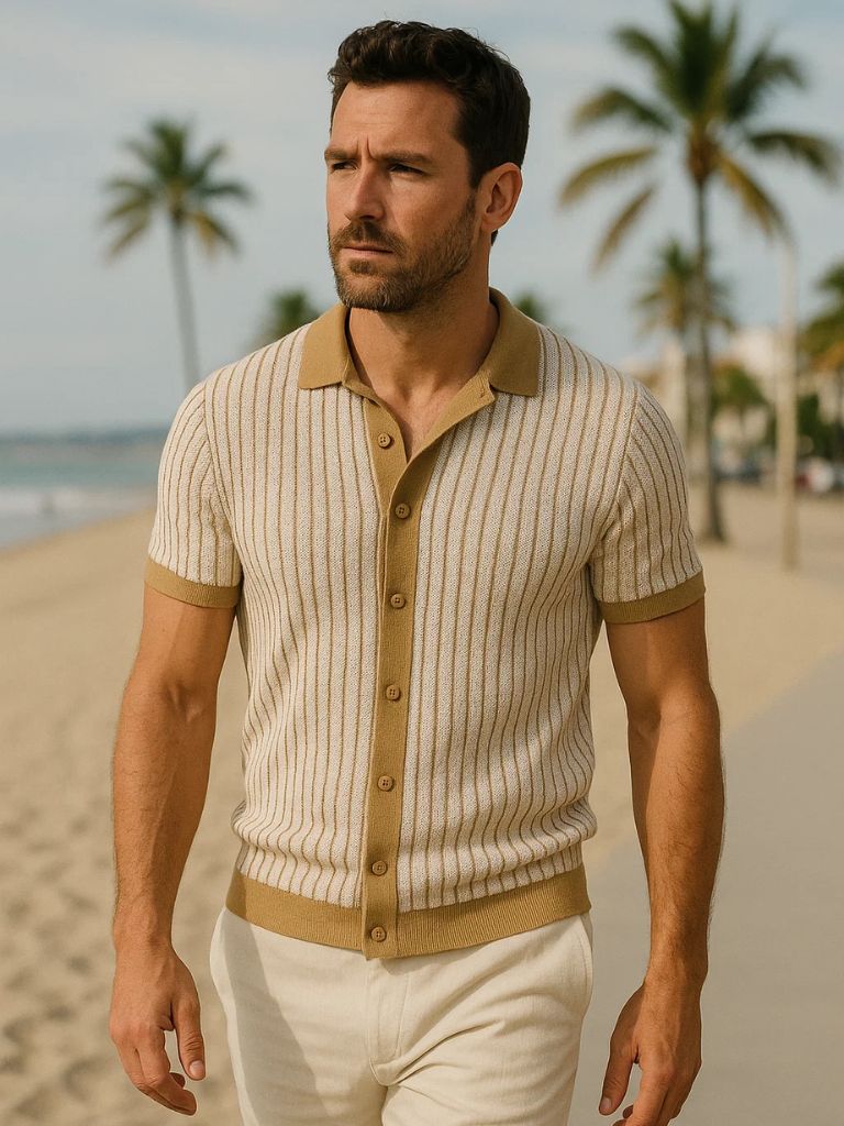Laurits | gestreiftes Polo