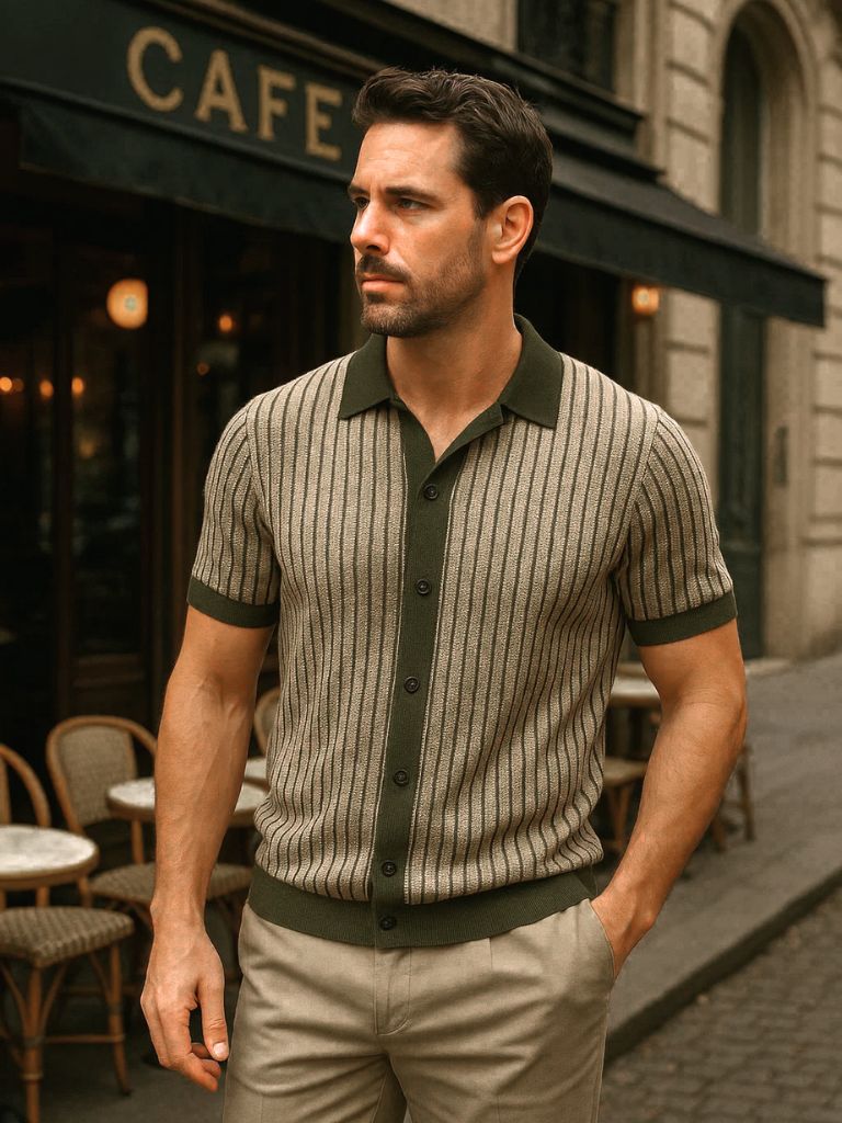 Laurits | gestreiftes Polo