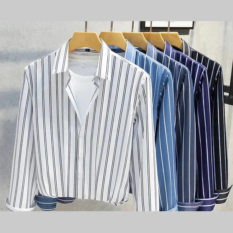 Levi | elegante gestreifte Hemd