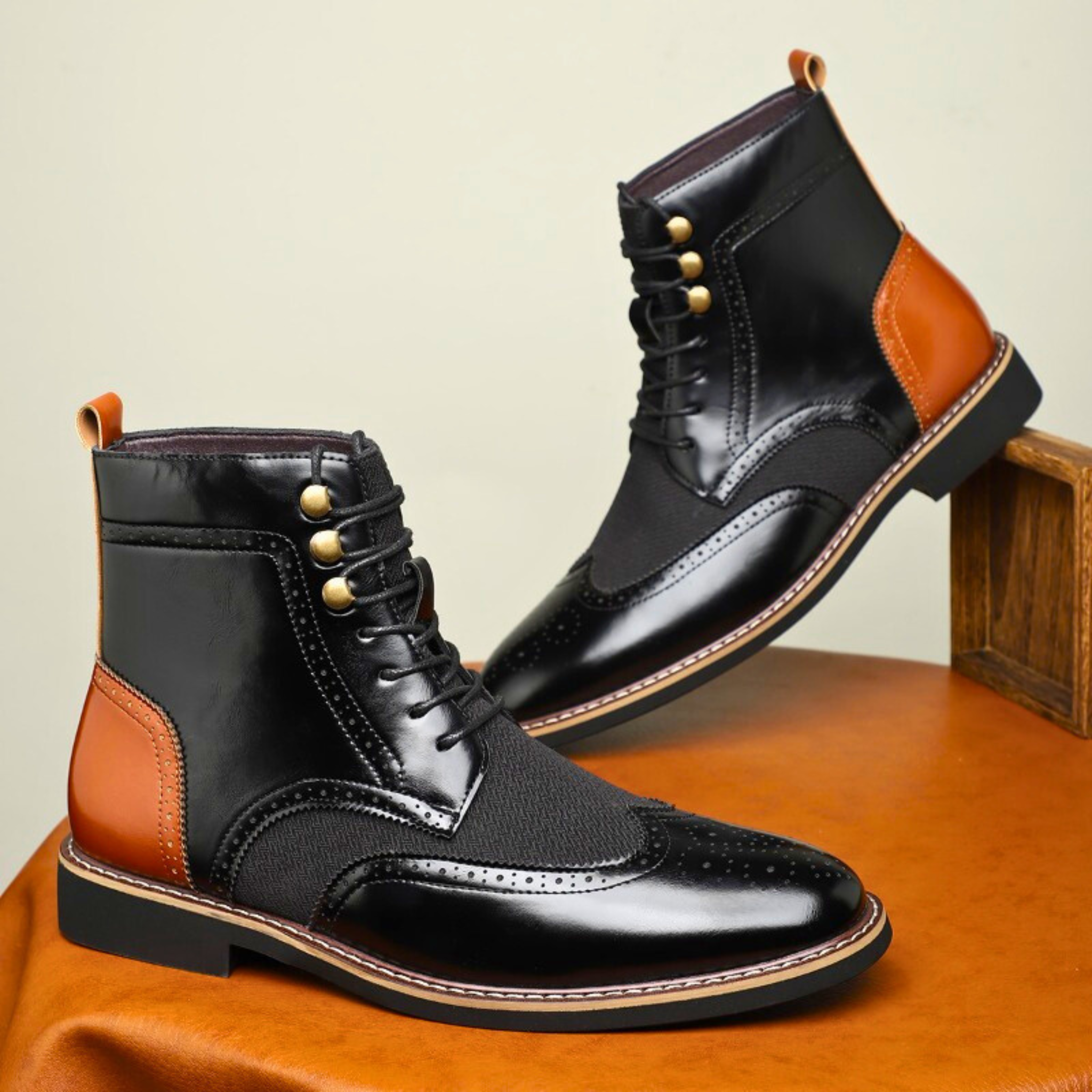 Lindberg | Brogue-Stiefel