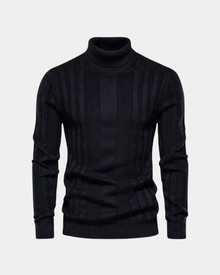 Lucas | Pullover mit hohem Kragen