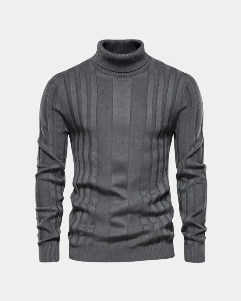 Lucas | Pullover mit hohem Kragen