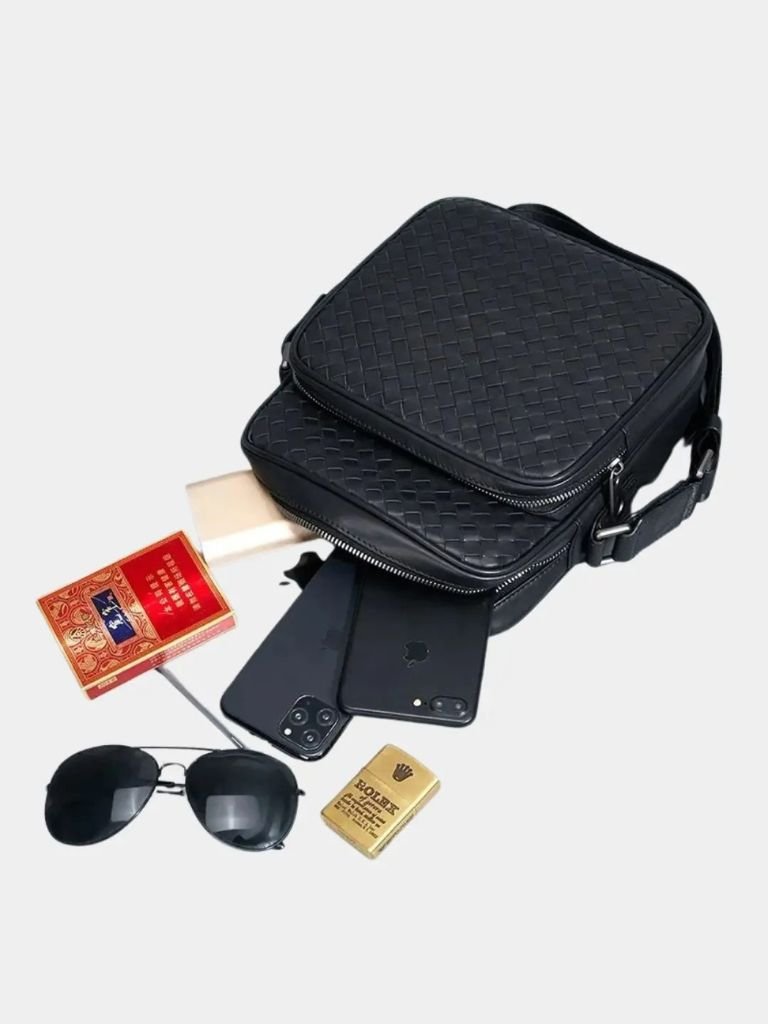 Lucio | geflochtene Schultertasche Heritage