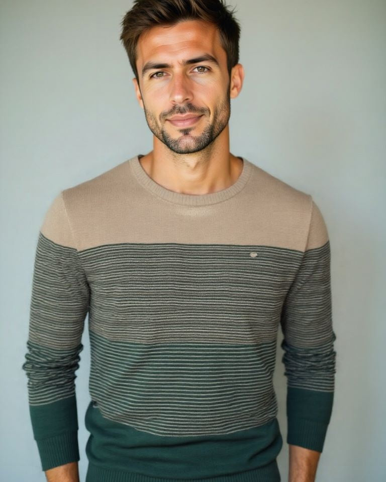 Lukas | Pullover mit Rundhalsausschnitt